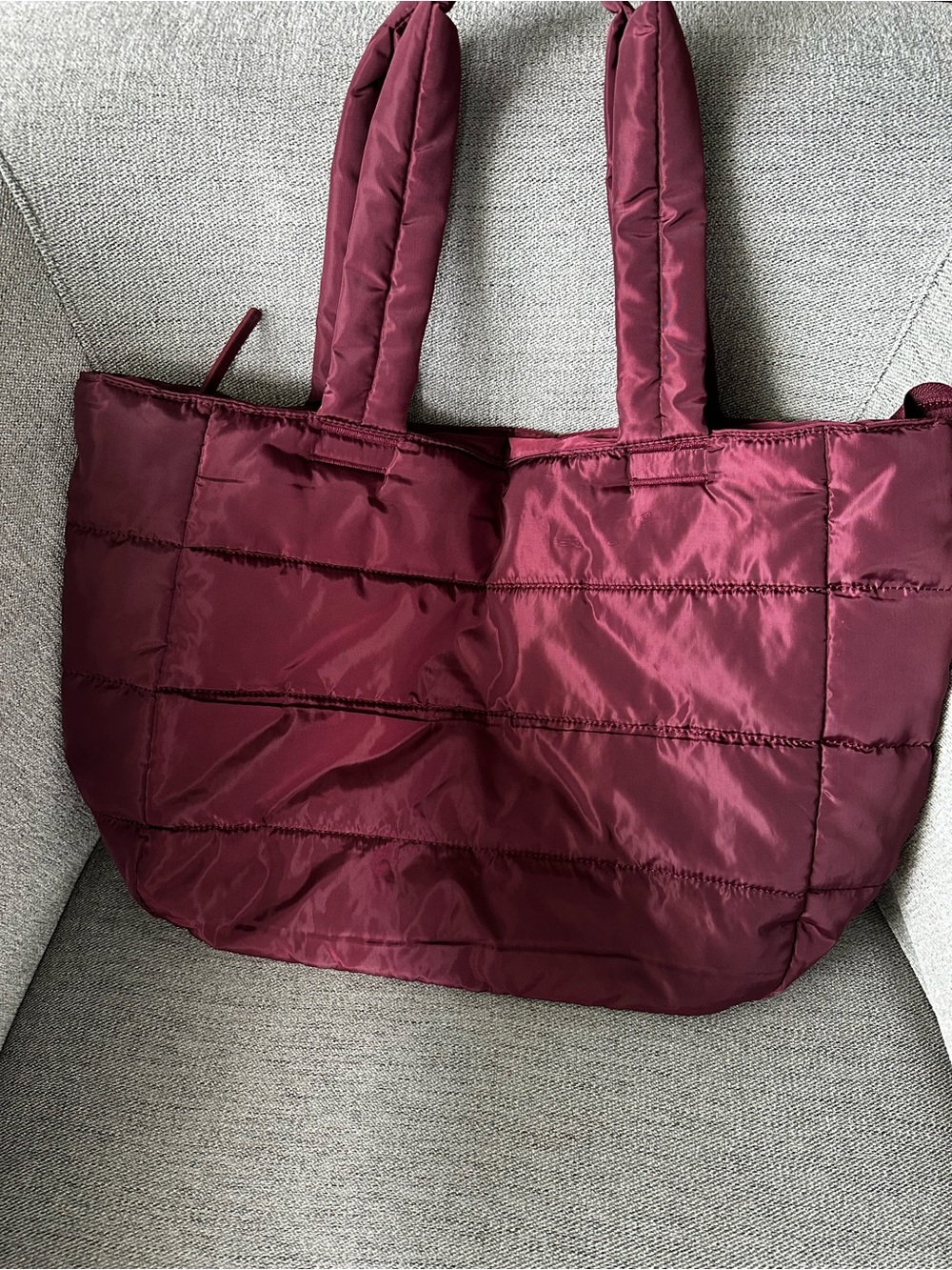 Burgundy Sport Tote - Split59